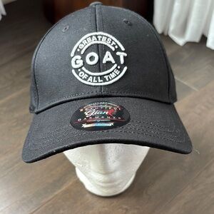 Greatest Goat Of All Time Logo Snapback baseball cap,six vent panel,button top